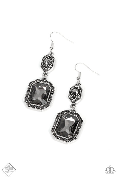 STARRY-EYED SPARKLE - SILVER EARRING - MAGNIFICENT MUSINGS - 1581