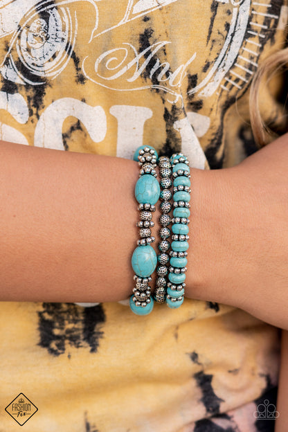 TAKE BY SANDSTORM - BLUE BRACELET - SIMPLY SANTA FE - 1542