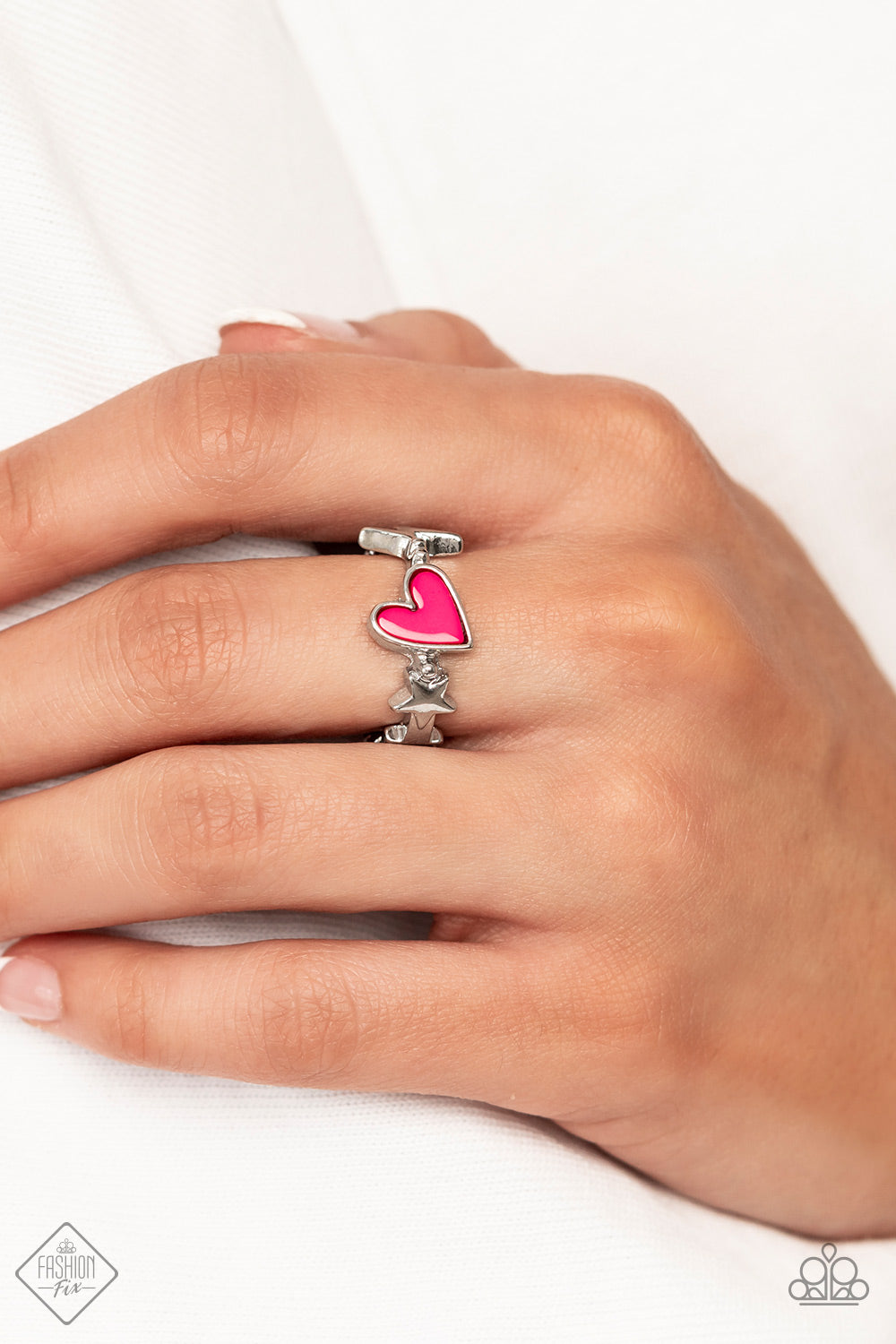 CONTEMPORARY CHARM - PINK RING - SUNSET SIGHTINGS - 1587