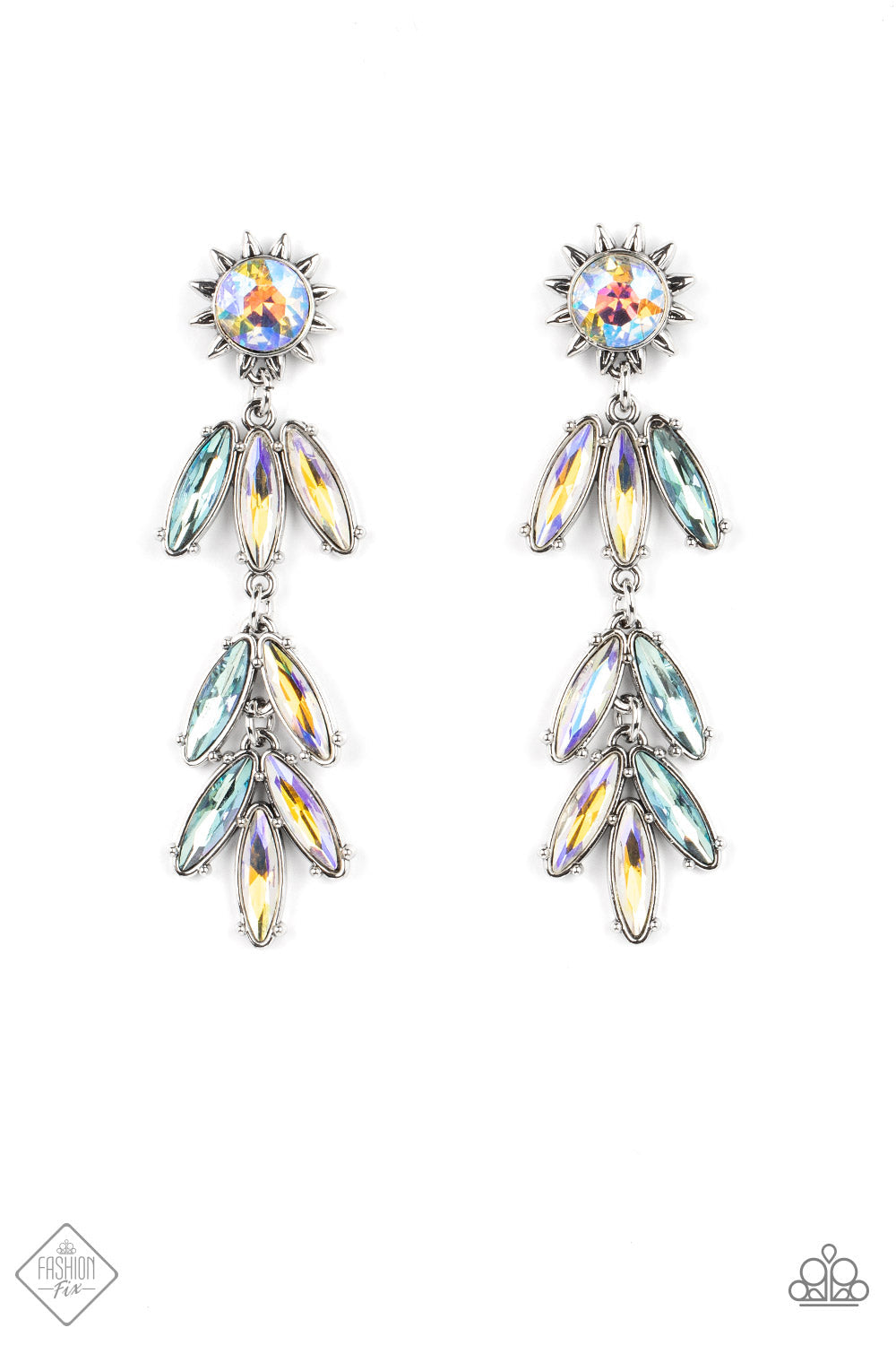 SPACE AGE SPARKLE - MULTI EARRING - SUNSET SIGHTINGS-1578