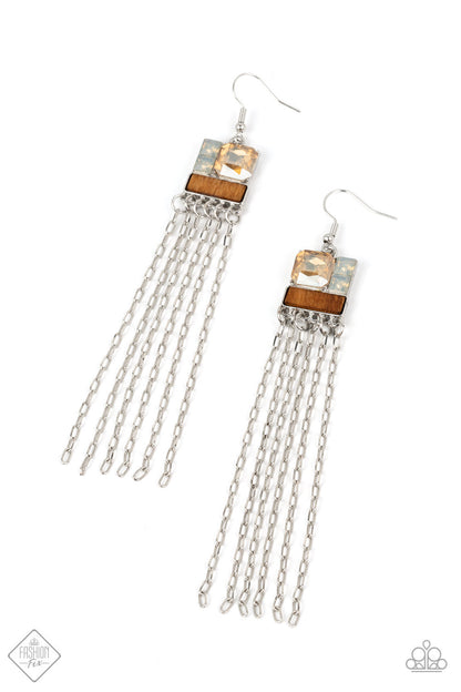 THRIFT SHOP SHIMMER - MULTI EARRING - SUNSET SIGHTINGS - 1568