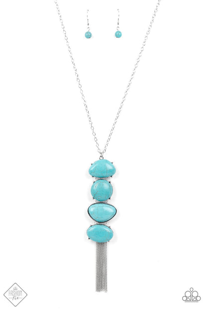 HIDDEN LAGOON - TURQUOISE NECKLACE - SIMPLY SANTA FE - 1567