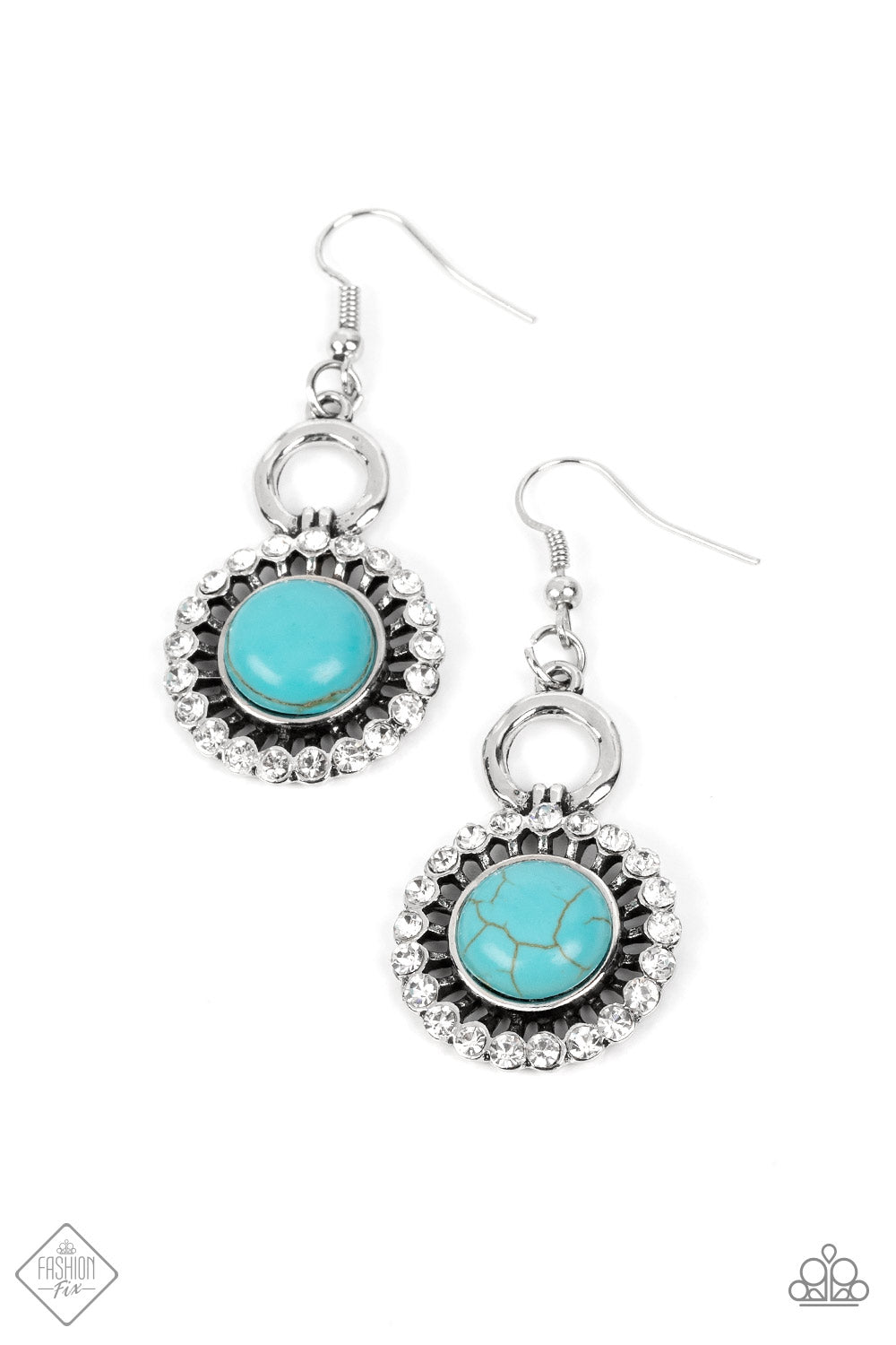 MOJAVE MOGUL - BLUE EARRING - SIMPLY SANTA FE - 1577