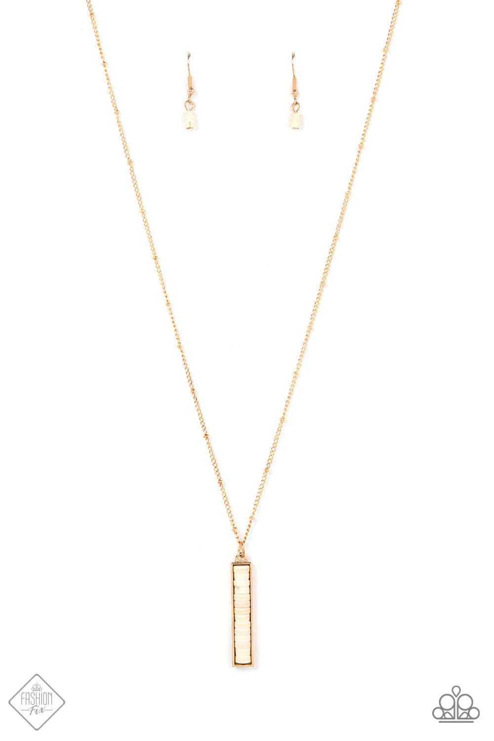 RURAL REGENERATION - GOLD NECKLACE - PAPARAZZI - 1558