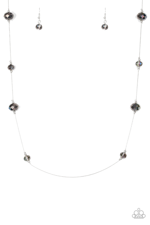 CHAMPAGNE ON THE ROCKS - MULTI NECKLACE - PAPARAZZI -1759