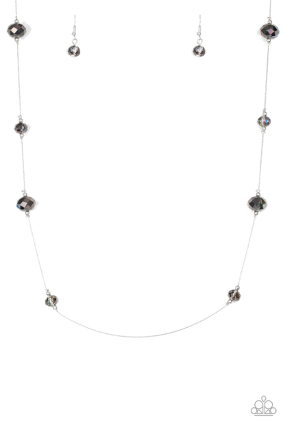 CHAMPAGNE ON THE ROCKS - MULTI NECKLACE - PAPARAZZI -1759