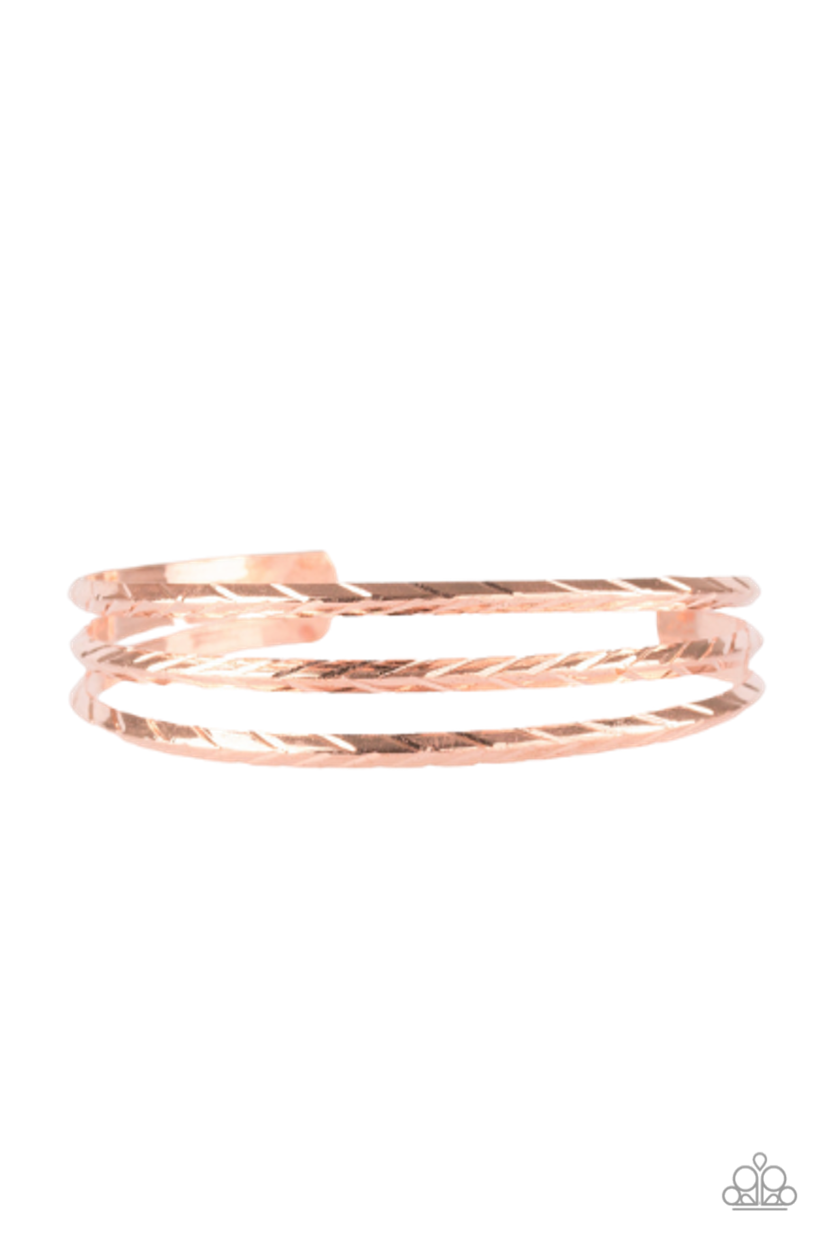 EASTERN EMPIRE - COPPER BRACELET - PAPARAZZI - 1107